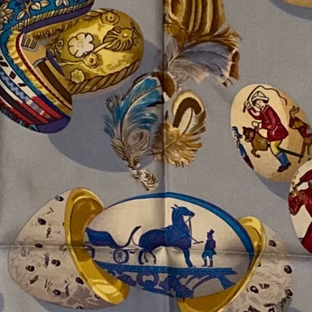 Hermes Vintage Silk Scarf Couvee d’ Hermes - Picture 8 of 16